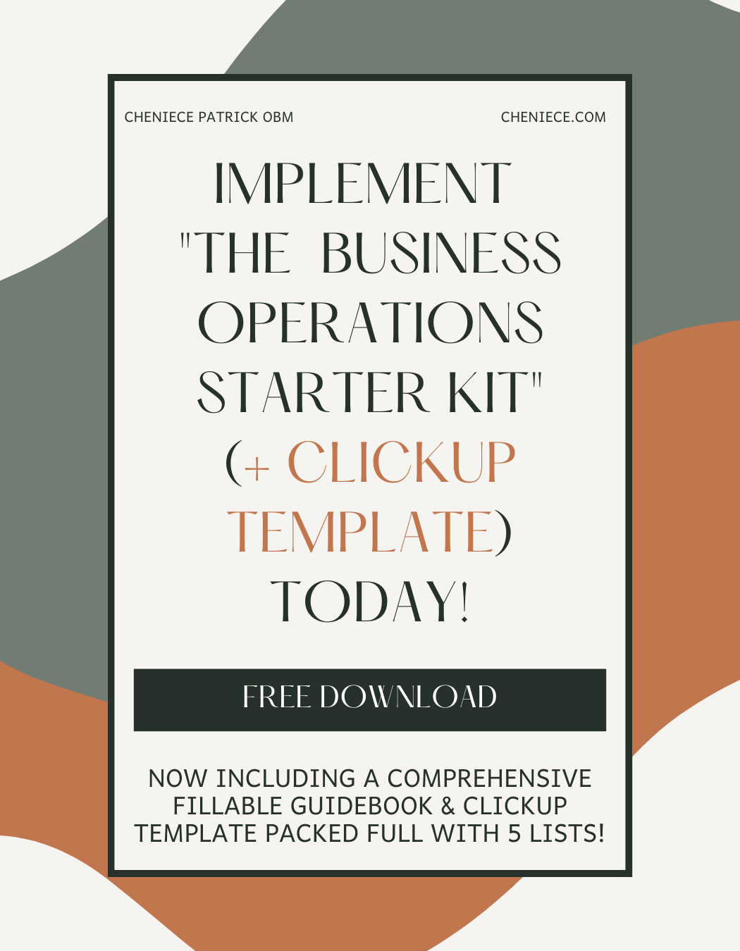 Free Business Operations Starter Kit Download!